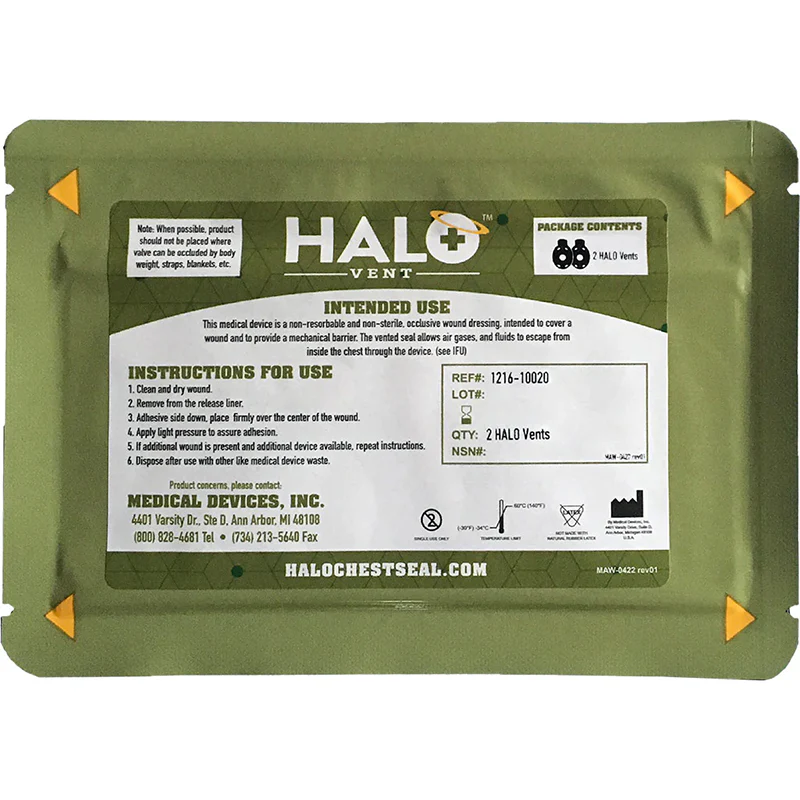 TacMed Solutions Halo Vent IFAK Two Pack (2 Halo Vent); 7x5 - Image 2