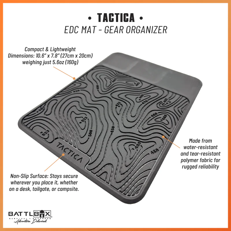 Tactica O.200 EDC Mat, Catch All Storage Tray - Image 5
