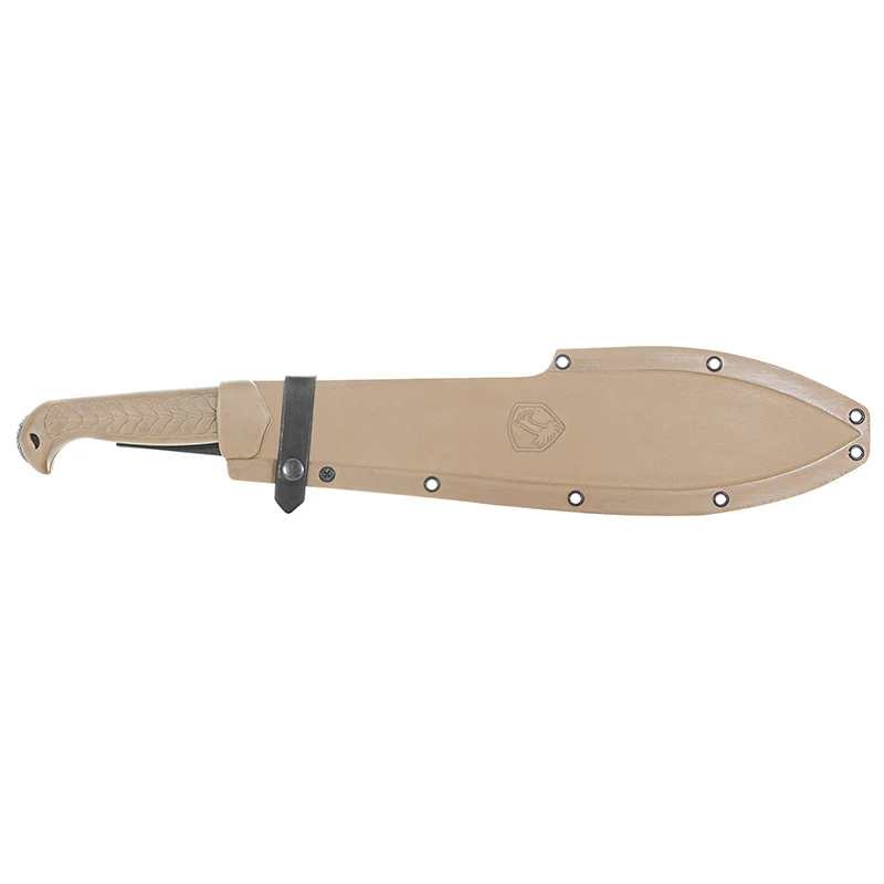 Condor Terrachete 20" High Carbon Steel Full Tang Fixed Blade Knife With Poly Sheath Leather Belt Loop - Image 10
