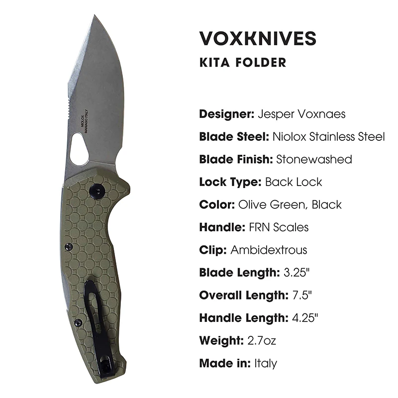 VOX Kita Folder - Premium EDC - Designed By Jesper Voxnaes - Image 5