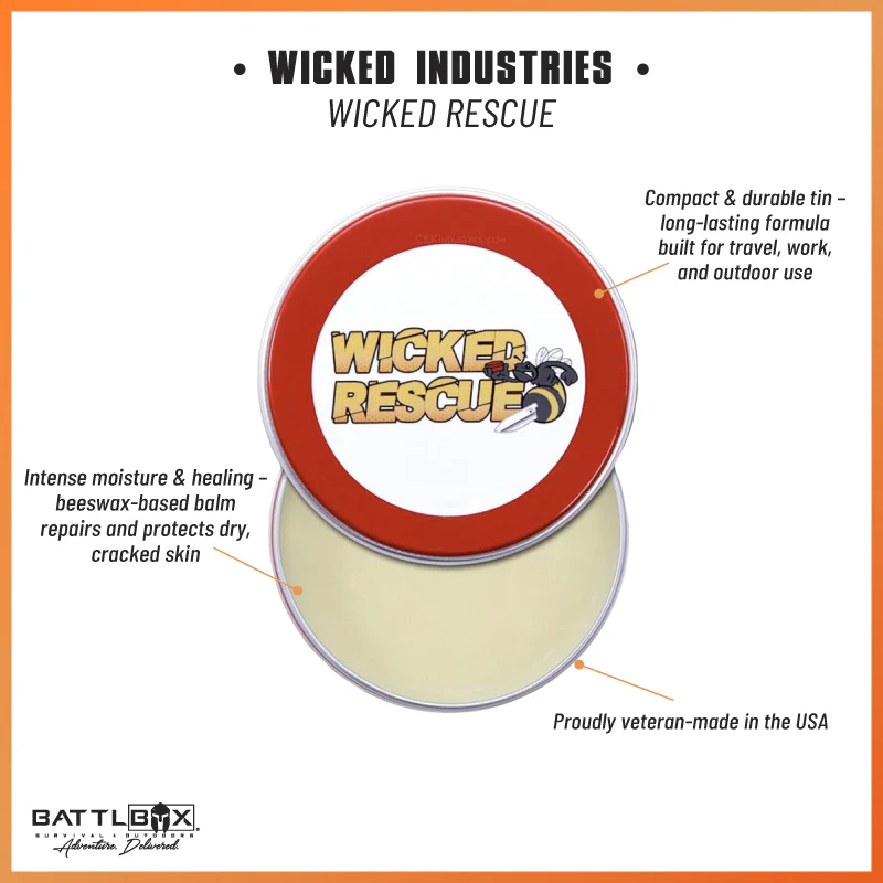 WICKED Rescue (2 oz) - Soothes, Protects & Heals Dry, Cracked Skin - Image 5